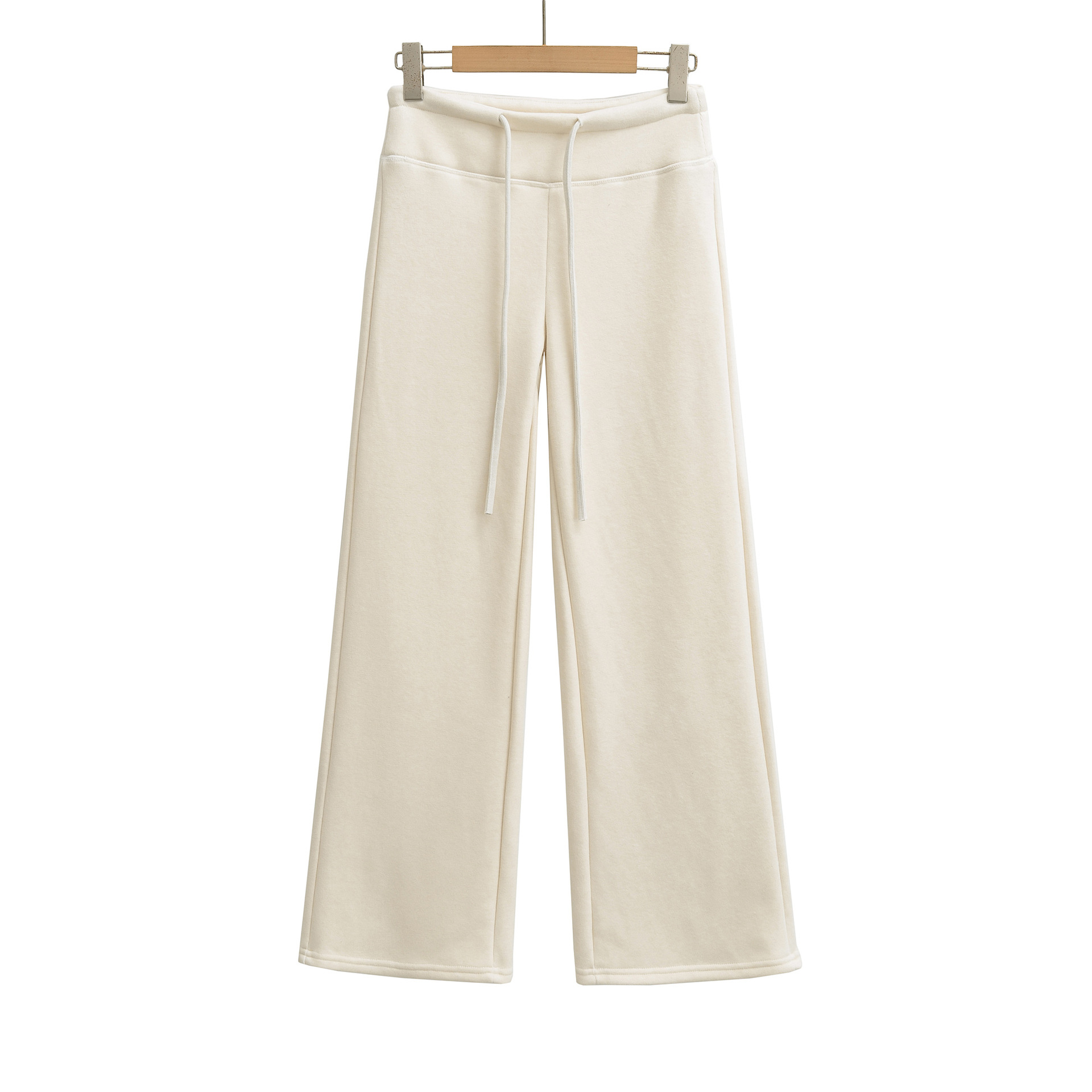 Plush loose straight leg wide leg pants - Image 5