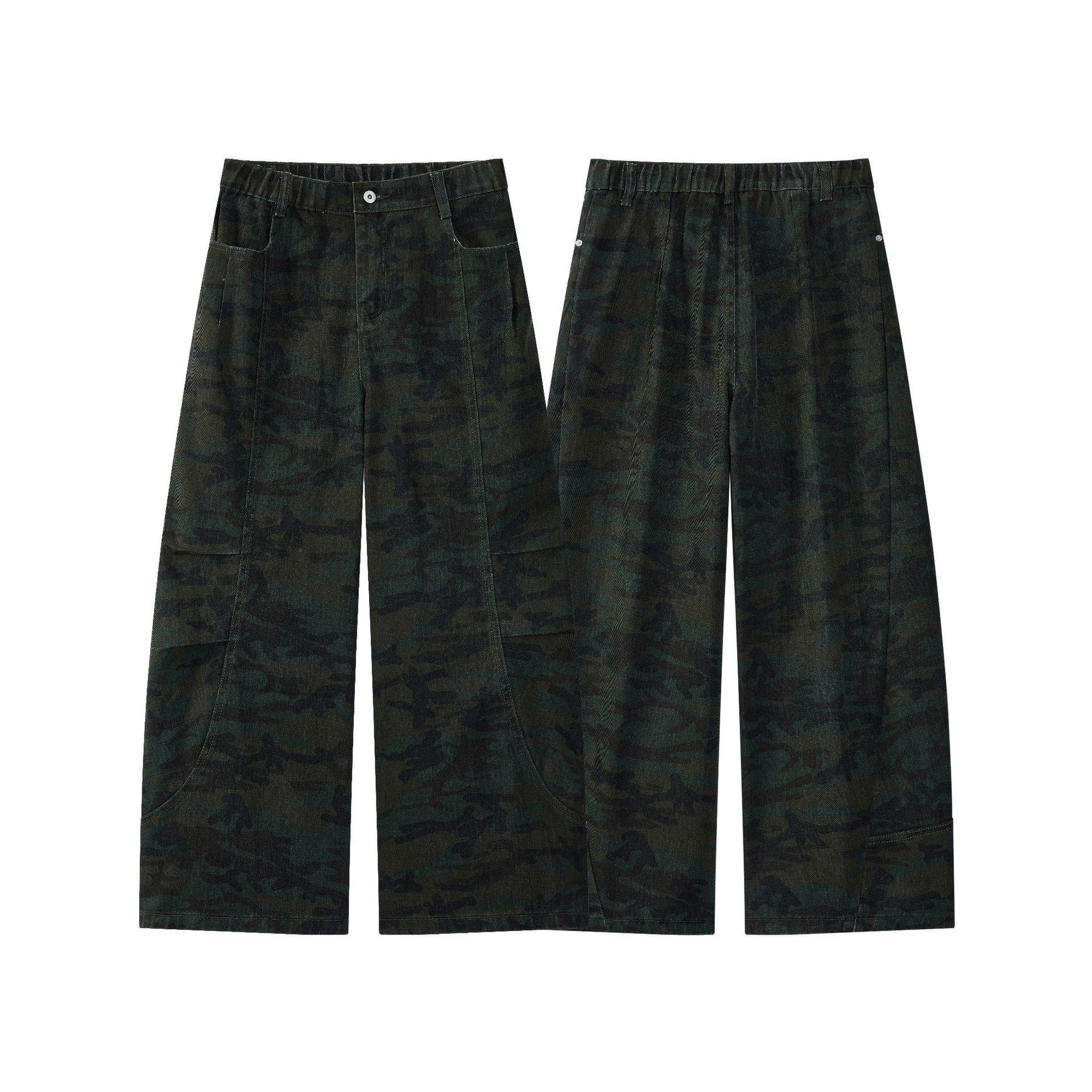 Winter loose wide leg casual pants and floor pants