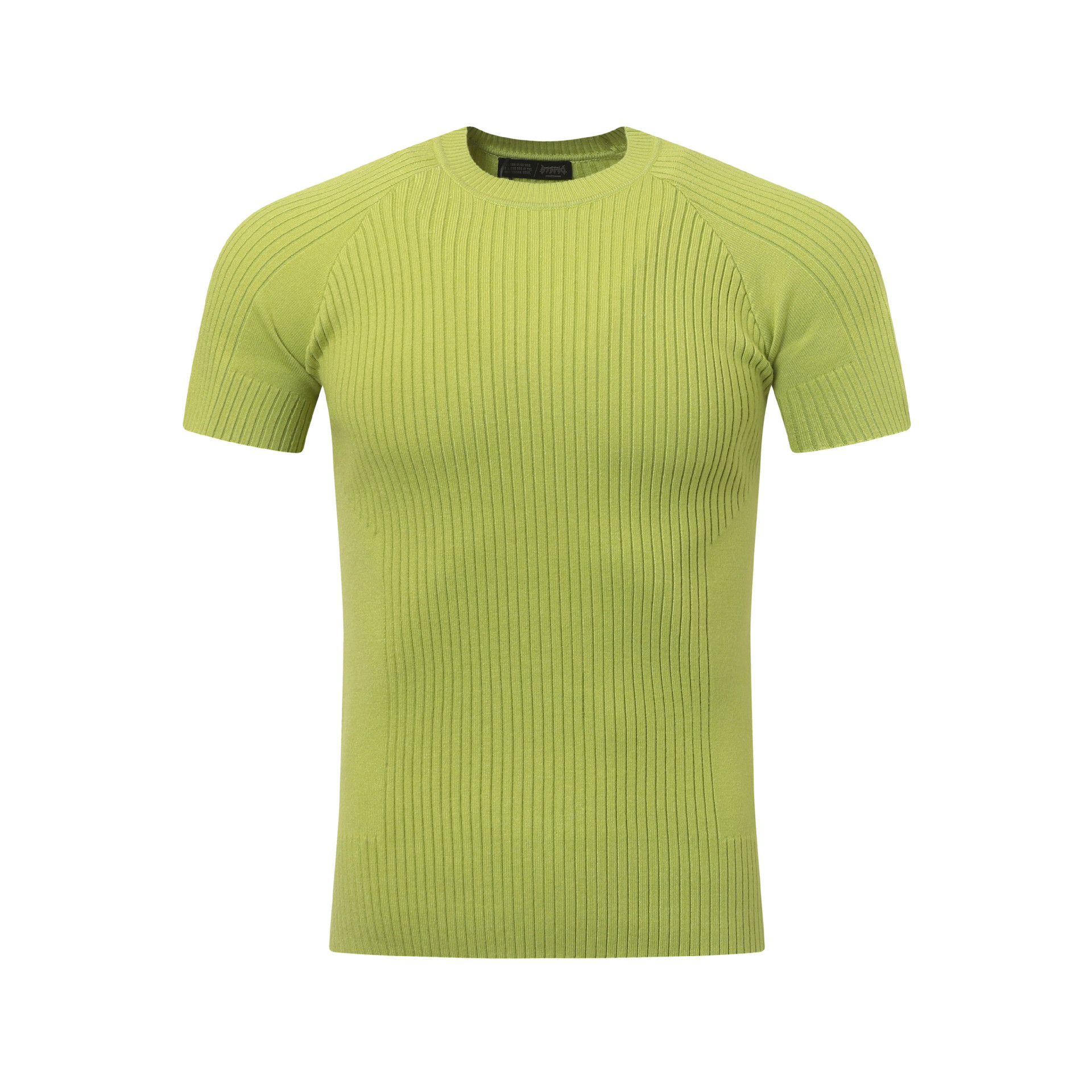 Solid color slim fit T-shirt for men - Image 8
