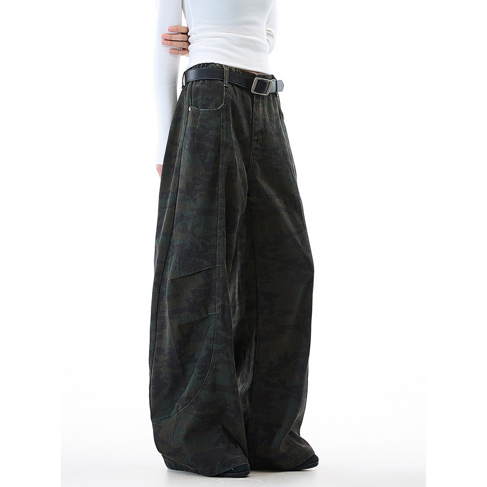 Winter loose wide leg casual pants and floor pants - Image 4