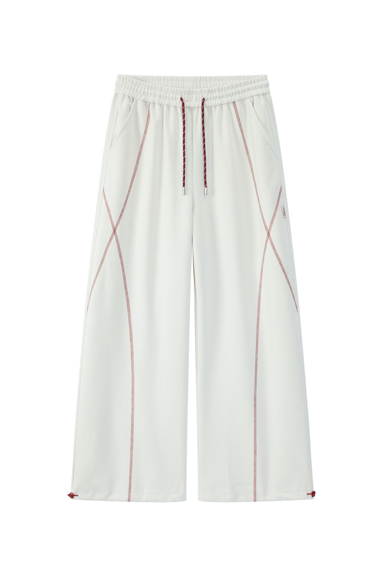 Loose straight leg pants and wide leg sports pants - Image 5
