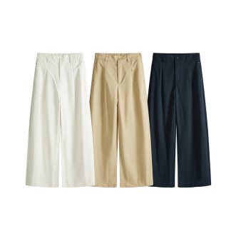 Loose wide leg pants