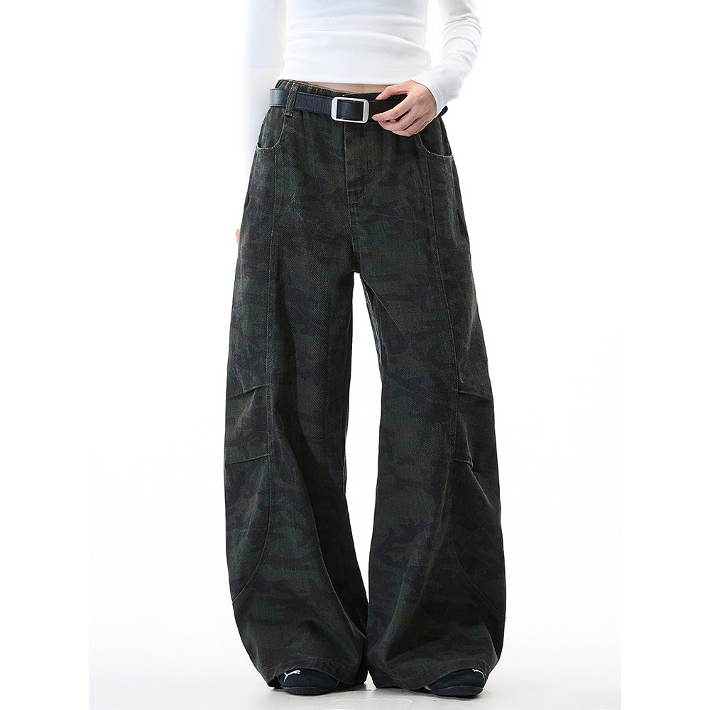 Winter loose wide leg casual pants and floor pants - Image 2