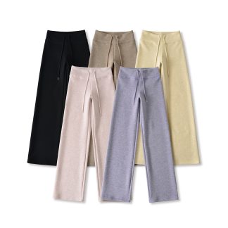 Straight leg wide leg yoga sweatpants and casual pants