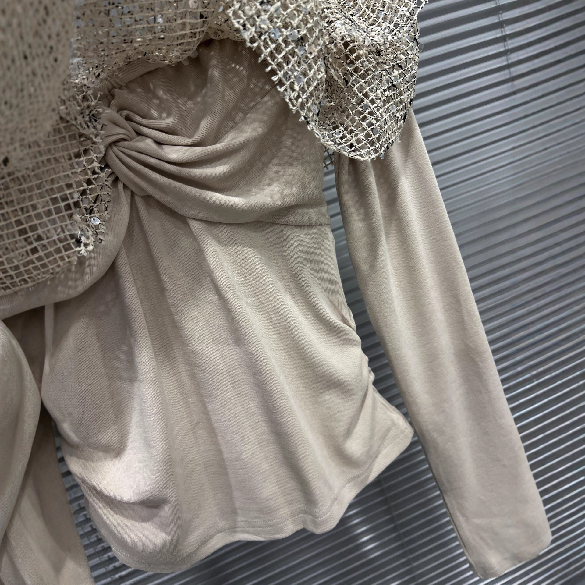 Minimally designed long sleeved top with a base layer for women - Image 5