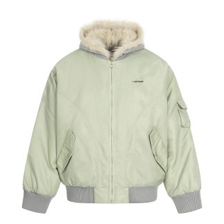 Retro Men's Cotton Coat with Hooded Faux Two-Piece Design, Casual Loose Fit Outerwear Top