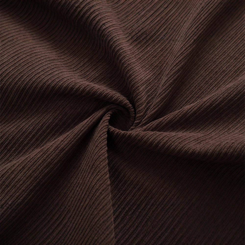 college wind men's shirt, men's turn-down collar corduroy long sleeve trendy brand loose new style men's outerwear top - Image 3